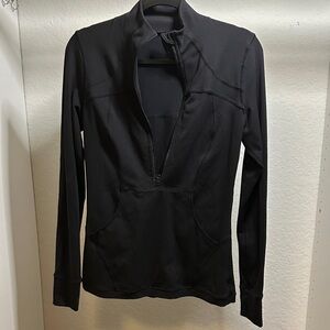 Lululemon Define Black Quarter-Zip Pullover Sz 8